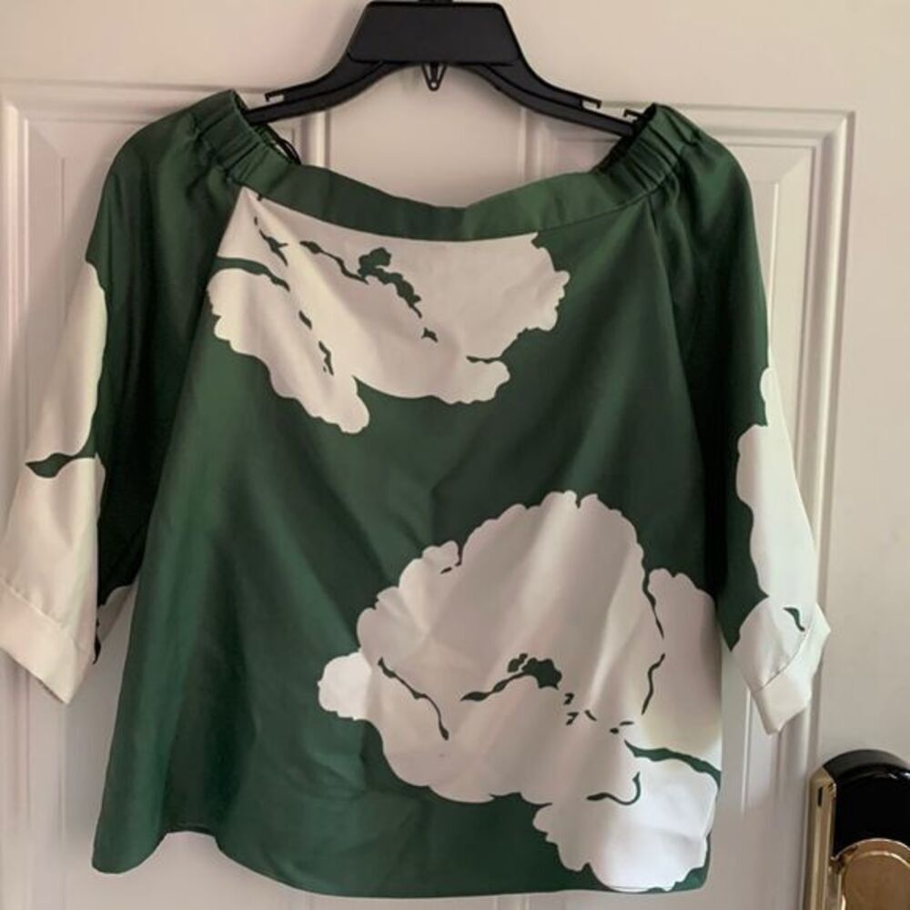 Tibi Cold Shoulder Top Sz XS